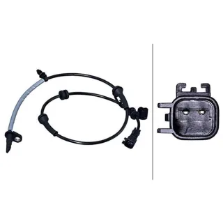 Hella Sensor f?r Raddrehzahl Tesla Model S 6PU358218-341