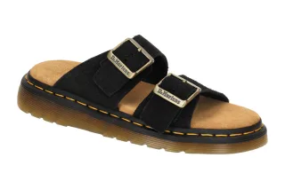 Dr. Martens Pantoletten Josef 41082001 Schwarz Gelb Gummisohle Plateau