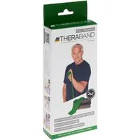 TheraBand Gymnastikband Übungsband 2,50m stark, grün