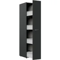 Wimex Apothekerschrank Multiraumkonzept, 30/54/185cm (B/T/H), Made in Germany Schranksystem MRK, geräumiger Hochschrank mit 4 Schubladen