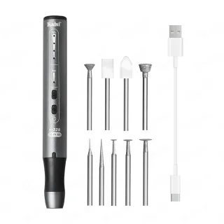 Kaisi K-329 Cordless Electric Polishing Pen 3-Speed Mini Electric Grinder Pen 14500RPM Rechargeable Engraving Polishing