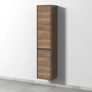 Sanipa Twiga Hochschrank mit 2 Türen, Eiche-Tabak, SY10150 SY10150