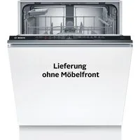 BOSCH vollintegrierbarer Geschirrspüler Serie 2 SBV2HTX08E, 13 Maßgedecke, Info Light - erlischt bei Beendigung des Spülvorgangs, flexible Körbe