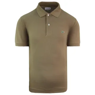 Lacoste Classic Fit Herren Beige Polo -Hemd