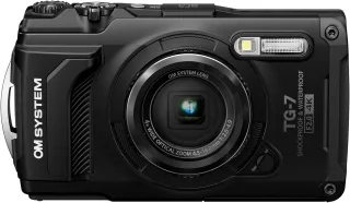 OM SYSTEM TG-7 [12MP 4x opt. Zoom 3" LCD] schwarz