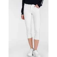 Arizona Caprijeans Ultra-Stretch extra-enger Schnitt, modischer Beinabschluss mit Schlitz