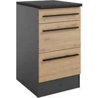 BASIC by Balculina Unterschrank Jazz B/T/H 50x60x90 cm (1-St) Breite 50cm, Melaminbeschichtung