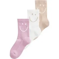Next Kurzsocken Knöchelsocken mit gepolsterter Sohle, 3er-Pack (3-Paar)