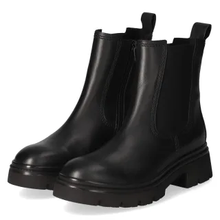 Gabor Chlesea Boots  Schwarz - Gr. 37 -  Textil