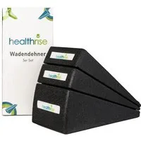 Health Rise Faszienrolle Health Rise Wadendehner 3er Set, Muskeldehnung und Schmerzprävention
