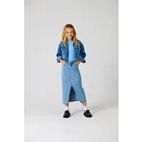 KIDS ONLY Jeansrock KOGSIRI FRONT SLIT SKIRT DNM GUA NOOS