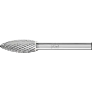 PFERD TOOLS Hartmetall Frässtift Flamme B Z3P universal mittel kreuzverzahnt - 21103226