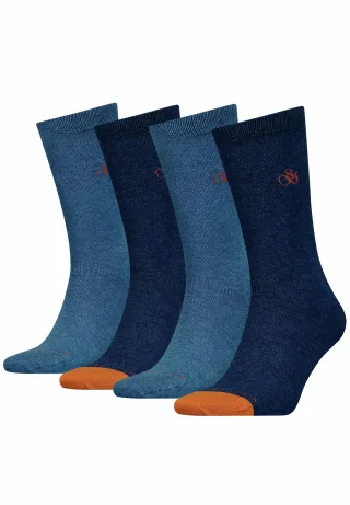 Scotch &amp; Soda Klassische Business Herrensocken im 4er Pack