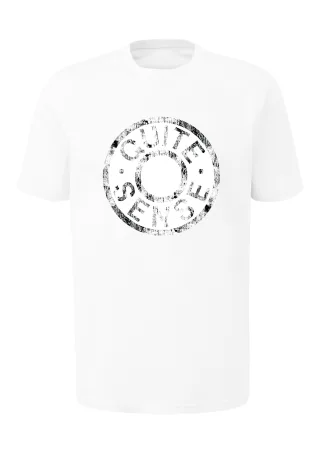 qs - T-Shirt weiß - Gr. - S