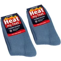 BRUBAKER Thermosocken extra warme Kuschelsocken (Set, 2-Paar, Heat my Feet) Wintersocken für Damen und Herren