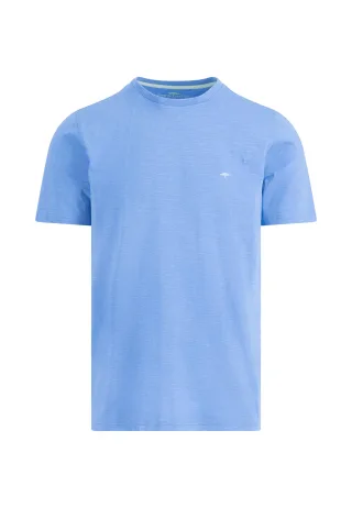 FYNCH-HATTON - T-Shirt, slub crystal blue - Gr. - M