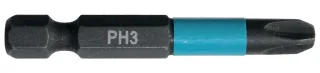 Makita Bit PH3 Impact Black, PH3 - 2 Stück - 50 mm - B-63731
