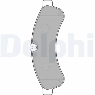 Delphi Bremsbel?ge hinten Iveco Daily 4 5 6 LP2063