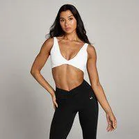 MP Damen Tempo Sport-BH mit Twist-Vorderseite – Weiß - L