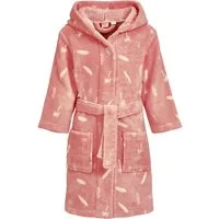 Playshoes Kinderbademantel Fleece-Bademantel Surfbrett Palmen