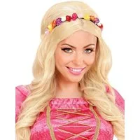 Widdmann Hippie-Kostüm Märchen Haarreif, Märchenhaftes Accessoire für zahlreiche Kostümideen