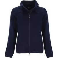 Blue Wave Fleecejacke Nissa Damen Jacke Nissa in Strickoptik mit Stehkragen und Reißverschluss