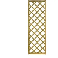 GartenLand Zaun Rankgitter Vario 11x11 gerade Kiefer – Kesseldruckimprägniert, (Set, Ohne Pfosten)