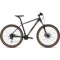 Axess Mountainbike KEEDO, 16 Gang Shimano Acera M3020 8 speed Schaltwerk, Kettenschaltung, MTB-Hardtail Herrenrad 29 Zoll schwarz/grau