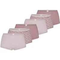 sloggi Panty 6er Pack GO Crush (Spar-Set) Short Slip - Baumwolle - Atmungsaktiv - Komfortabel und atmungsaktiv