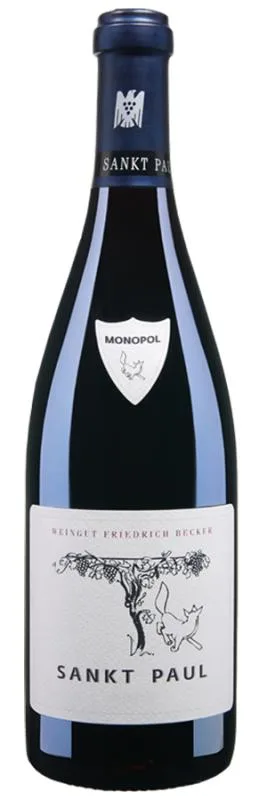 Sankt Paul Pinot Noir Großes Gewächs trocken - 2019 - Friedrich Becker - Deutscher Rotwein