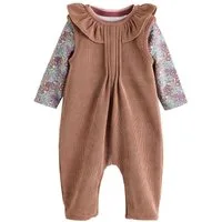 Next Body & Hose Baby Latzhose & Langarm-Bodysuit im 2-teiligen Set (2-tlg)
