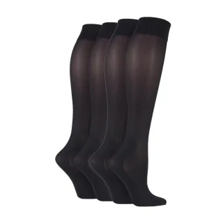Unisex 4 Paar 40 Denier Graduierte Kompressionsstrümpfe – Belebende Socken