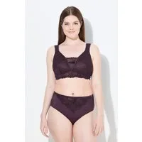 Ulla Popken Bügelloser BH Bralette Spitze ohne Bügel