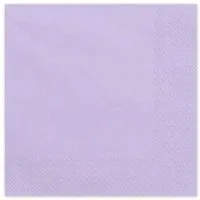 partydeco Papierserviette Servietten Uni 20Stk./33x33cm, Flieder
