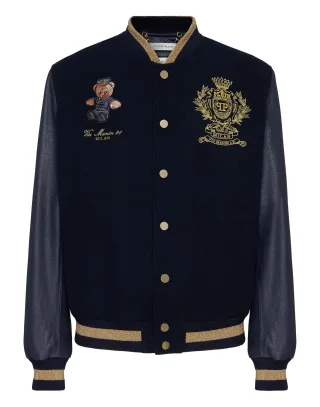 Lederblouson Teddy