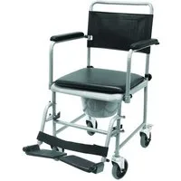 Drive Medical Toiletten-Rollstuhl Drive Medical TRS 130 Toilettenrollstuhl fahrbar mit Eimer