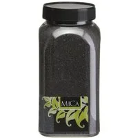 Mica Decorations Dekosteine Mica Dekosand schwarz 650 ml