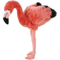 Teddys Rothenburg Kuscheltier Flamingo stehend 46 cm pink Plüschflamingo