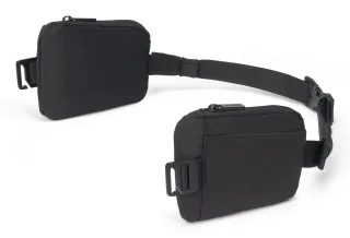 Dicota Gürtel für Rucksack | d32157-rpet | Schwarz