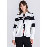 TUZZI Sweatjacke mit Schriftzug