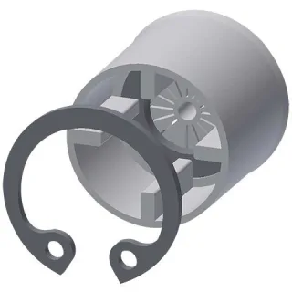 KWC Aquarotter Durchflussmengenregler, 6l, für Aufputzrohrmontage, 2030029710, 2030029710 2030029710