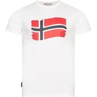 Geographical Norway Kurzarmshirt Geographical Norway T-Shirt Herren Shirt Hemd Sommer Baumwolle Print