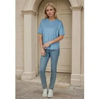 salzhaut T-Shirt LEEV Damen Oversized salzhaut T-Shirt – bequeme Qualität und nordisch klares Design für ein