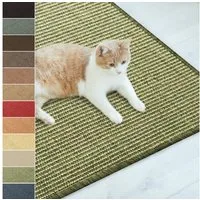 casa pura Kratzbrett Sisal-Kratzteppich für Katzen, 10 Farben & 3 Größen, zum Kratzen