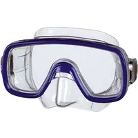 Beco Beermann Tauchermaske Tauchermaske Jugendliche und Erwachsene, Hochwertige, transparente Apiflex-Maske mit Druckausgleich