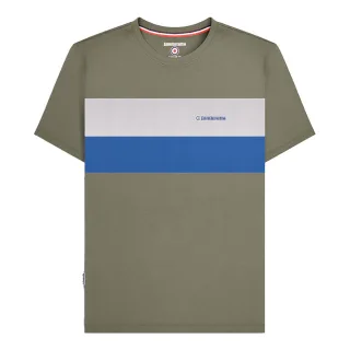 Lambretta - T-Shirt für Herren kurzärmlig (Khakigrün)