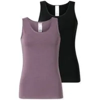 Schiesser Unterhemd Modern Multipacks (2-St) träger-top shirt ärmellos