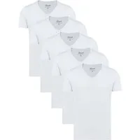 Yazubi T-Shirt modisches Shirt Mythic (Spar-Set, 5er-Pack) bequemes T-shirt mit V-Ausschnitt