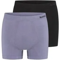 sloggi Retro Boxer 2er Pack men GO Smooth (Spar-Set, 2-St) Retro Short / Pant - Baumwolle - ohne Eingriff - Atmungsaktiv