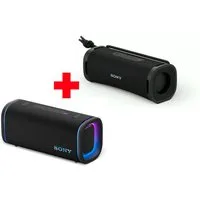 Sony ULT FIELD 5 + Field 1 Bluetooth-Speaker Stereo (A2DP Bluetooth, Bluetooth, AVRCP Bluetooth, 30 W, 2er Set Bluetooth-Lautsprecher, 25h-Akku, IP67, wasserdicht, 360° LED)